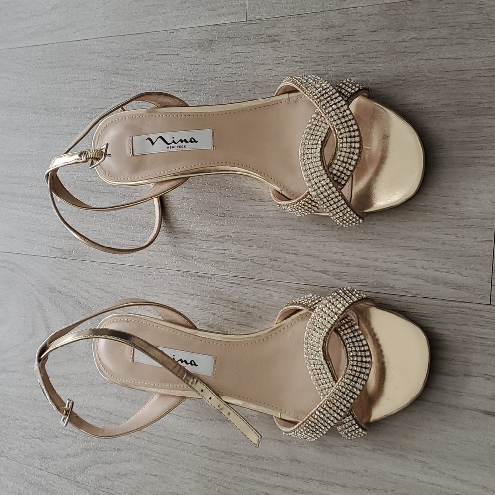Gold Wedges Size 7